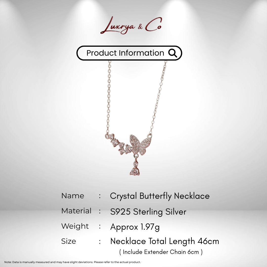 Crystal Butterfly | Necklace