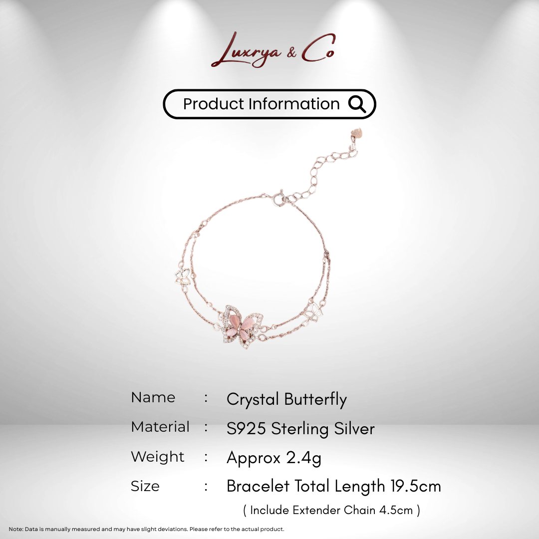 Crystal Butterfly | Bracelet