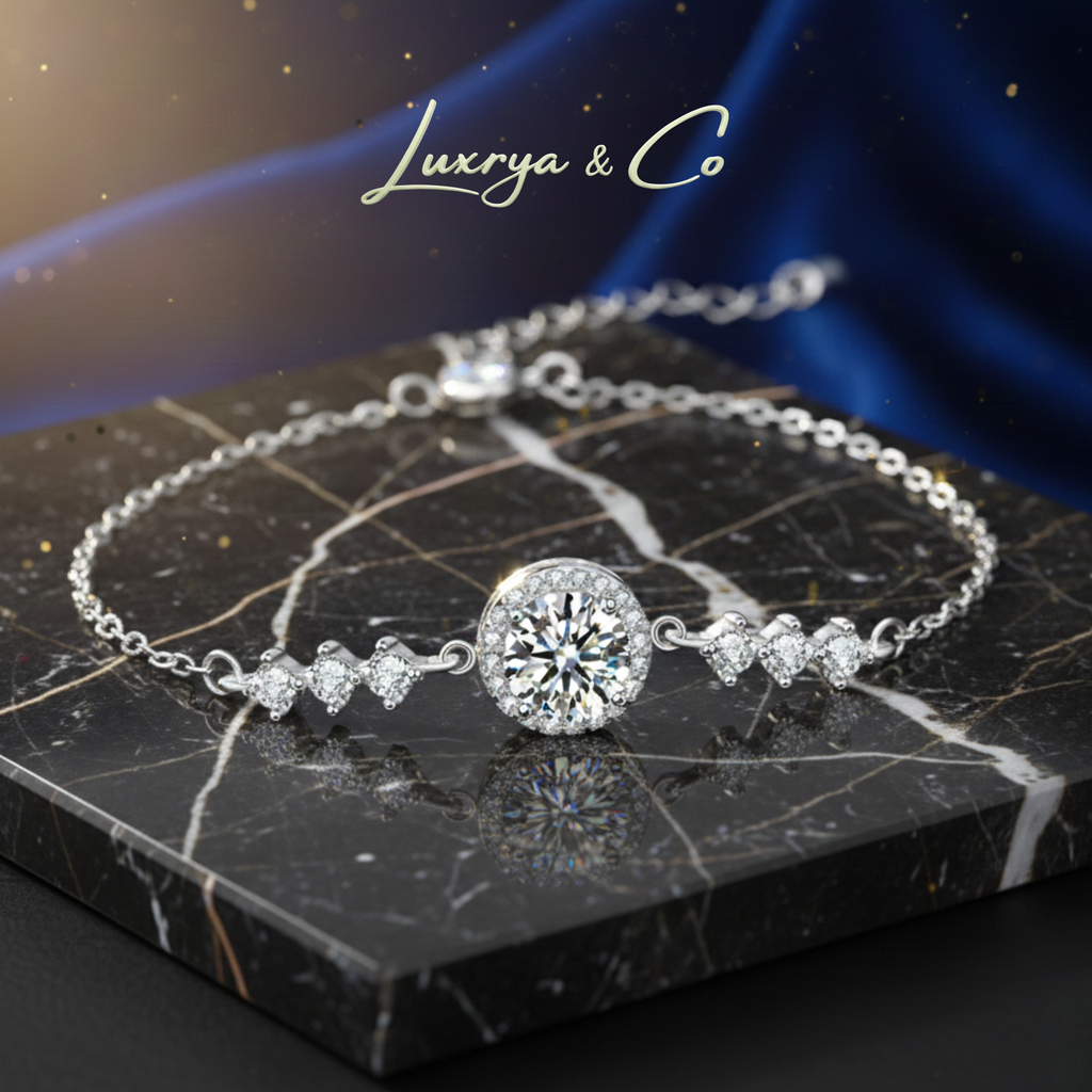 Galaxy Sparkle Bracelet | Moissanite Diamond
