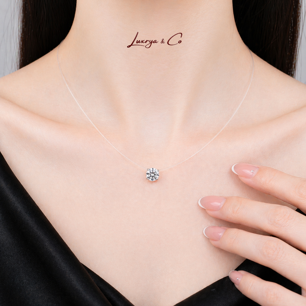 Mermaid Ocean Necklace | Moissanite Diamond