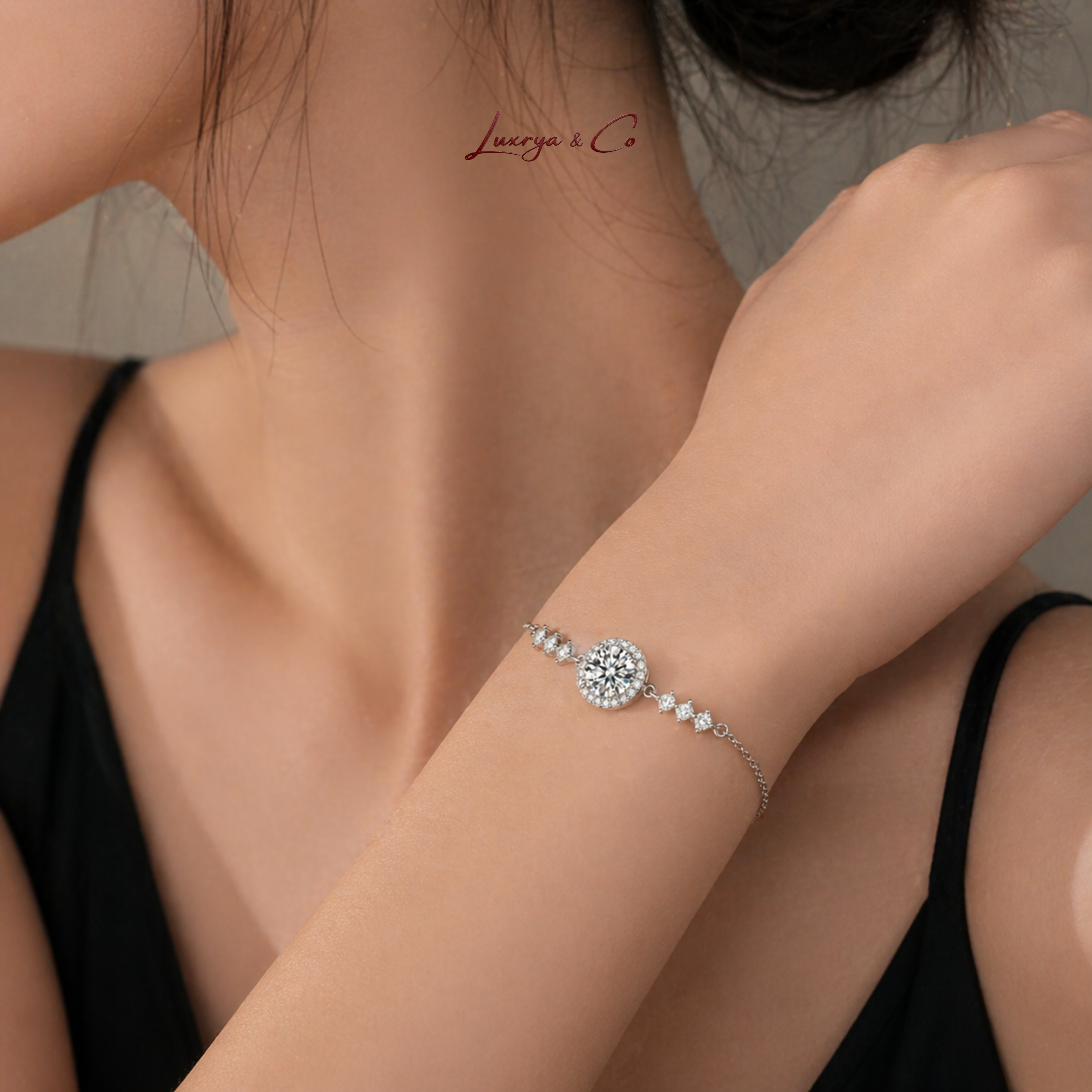 Galaxy Sparkle Bracelet | Moissanite Diamond