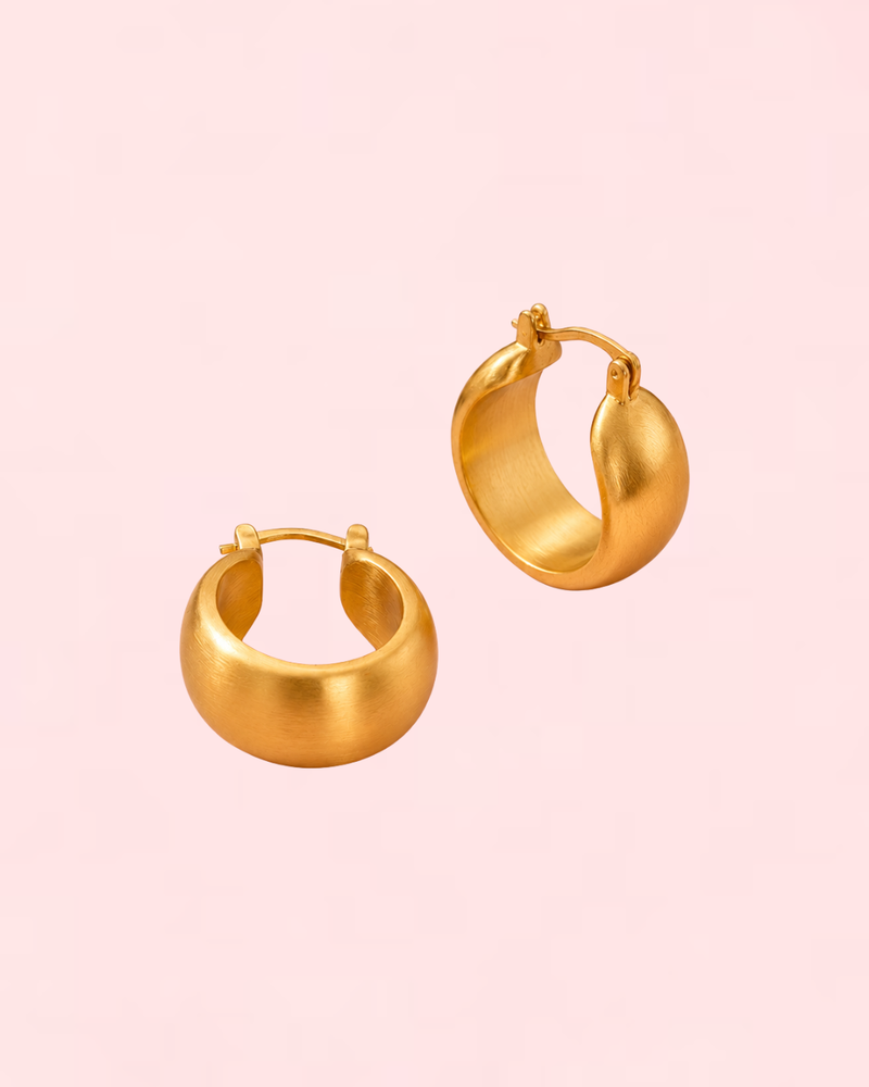 Chunky Matte Gold