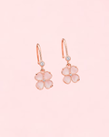 Rose Gold Clover Blossoms