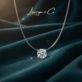Mermaid Ocean Necklace | Moissanite Diamond