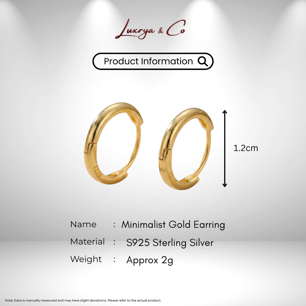 Minimalist Gold | Earrings