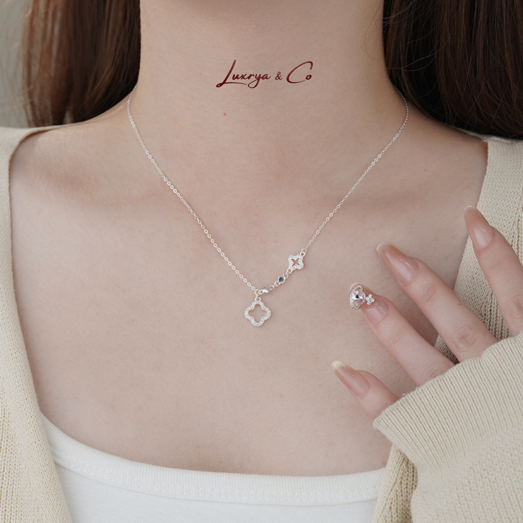 Lucky Double Clover | Necklace