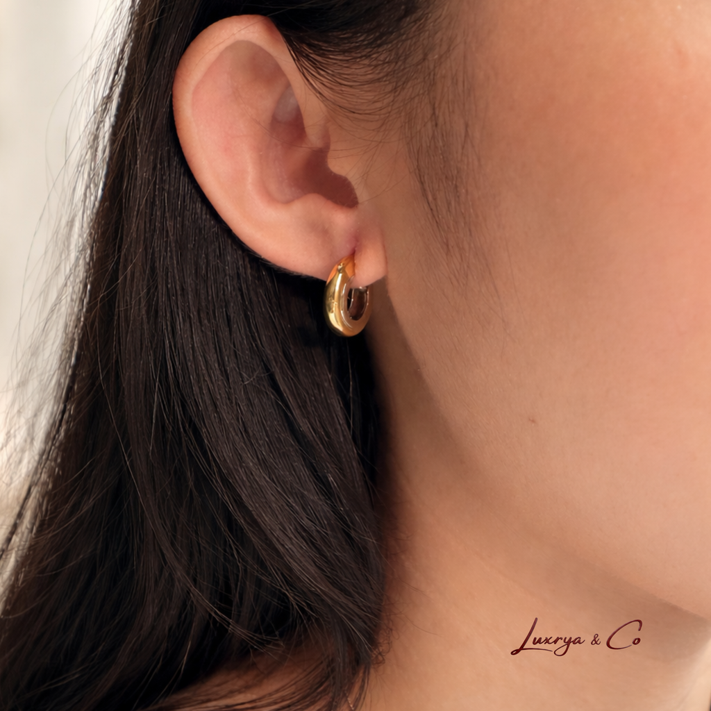 Two-Tone Dome | Earrings