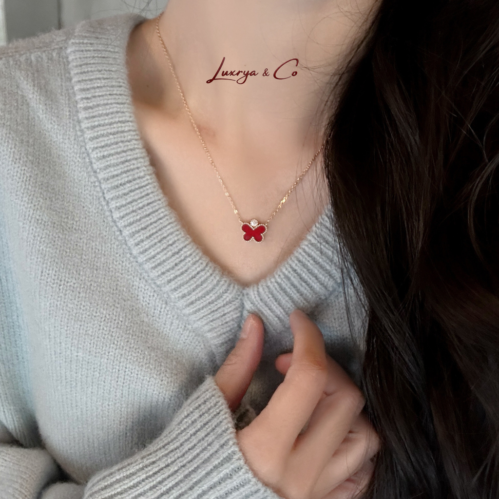 Scarlet Butterfly | Necklace