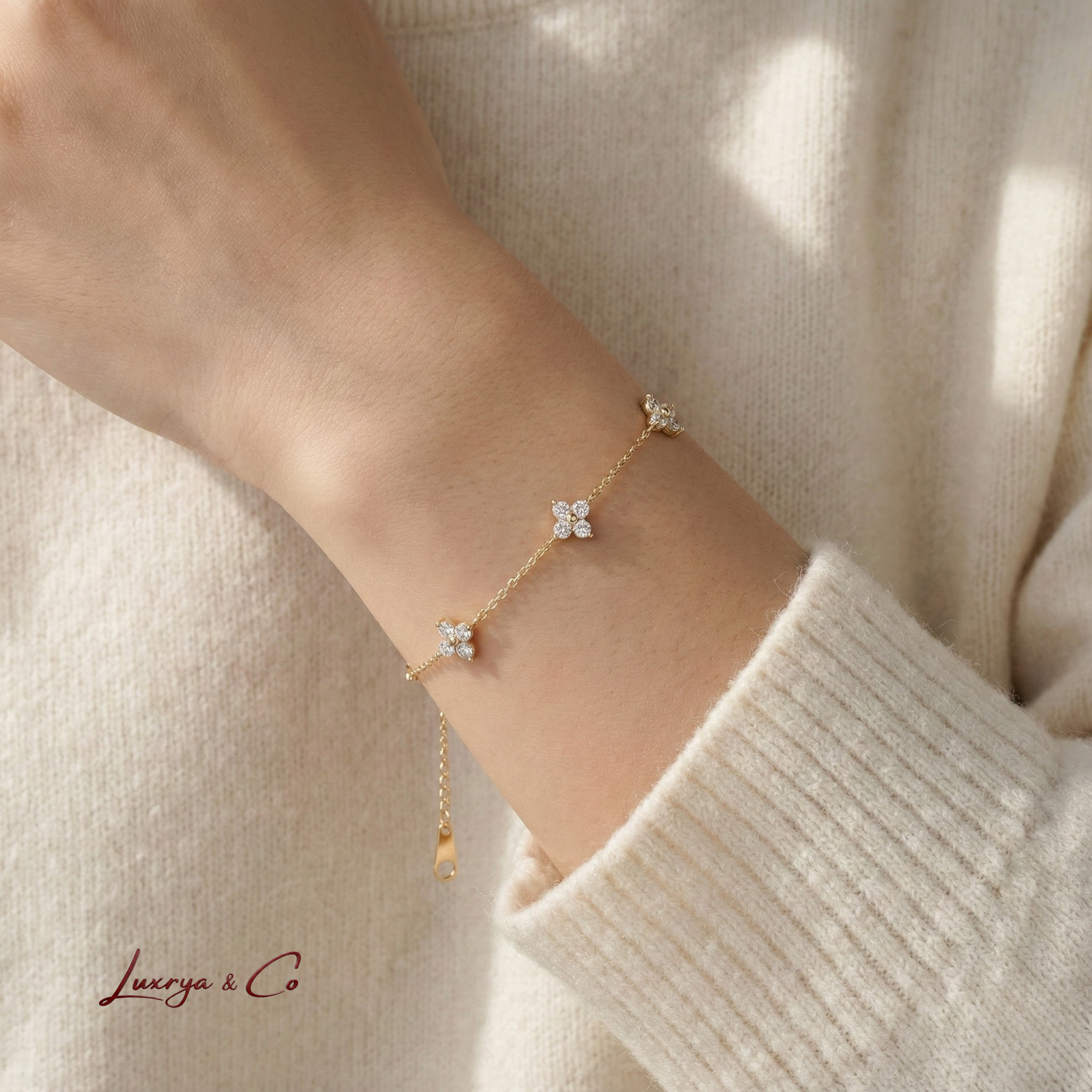 Golden Four-Leaf | Bracelet
